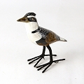木製鳥 脚付き小 カワセミ