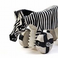 木彫ペイント動物カー シマウマ