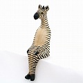 メル動物 すわり シマウマ