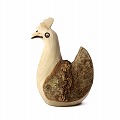 ケニアの木の鳥 ニワトリ 中 ナチュラル