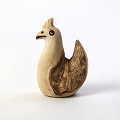 ケニアの木の鳥 ニワトリ 小 ナチュラル