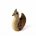 ケニアの木の鳥 ニワトリ 小 ナチュラル