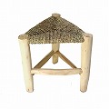 ドーム木椅子 小 三本脚 30x30x高30 送料別