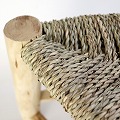 ドーム木椅子 小 三本脚 30x30x高30 送料別