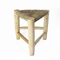 ドーム木椅子 小 三本脚 30x30x高30 送料別