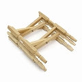 径40CMプレート用木製脚