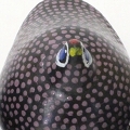 エチオピアクレイほろほろ鳥 S　ピンクドット