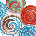 ズールー電話線ボウル(15-16CM) E/TWP4