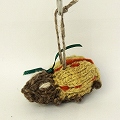 【SALE】ケナナニッターズ クリスマス動物オーナメント テントウ虫 カーキ @1300→500円