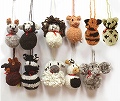 【SALE】ケナナニッターズ クリスマス動物オーナメント だるまニワトリ @1300→500円