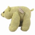 【SALE】ケナナニッターズ ウール動物 特大 クマ 黄 @14000→7800円