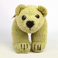 【SALE】ケナナニッターズ ウール動物 特大 クマ 黄 @14000→7800円