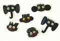 モンキービズMONKEYBIZ ZOLOタイヤ顔マグネット ZOL004
