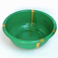 プラスチック　たらい　直径55 緑