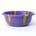 プラスチック　たらい　直径40 紫