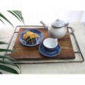 サンダルウッド鉄盆　PLATEAU BOIS PALISSANDRE