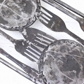 フォーク鍋敷き　SOUS PLAT FOURCHETTE 02フォーク5本