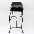 ブリキスツール TABOURET TOLE　黒【送料別】