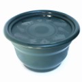 【SALE】プラスチック　バケツ　ふた付 深緑 @2000→1600円