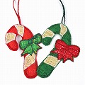【SALE】ラフィアクリスマスオーナメント  スティック @640→400円