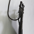 黒鉄バオバブ鏡　30cm