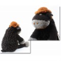 【SALE】ケナナニッターズ ウールおすわり動物 大 ヒツジ 黒 @14000→8800円