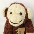 ケナナKENANA KNITTERS ウールおすわり動物 大 サル 茶