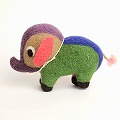 マトマイニ フェルト動物 S マルチカラー ゾウ