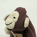 【SALE】ケナナ  オーガニックコットンおすわり動物 中 サル @6500→4500円