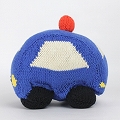 【SALE】ケナナニッターズ オーガニックコットンパトカー 青  @3800→3000円