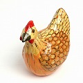 ペーパーマッシュ ニワトリ 大 25-30CM _06 一点物