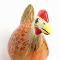 ペーパーマッシュ ニワトリ 大 25-30CM _07 一点物