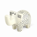 ソープストーン ナチュラル動物 大 ゾウ