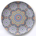 マラテールMARATERRE 平皿25cm フェズ