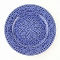 マラテールMARATERRE 平皿20cm ブルーフェズ