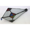 【SALE】吊下げ型ガラスランプ ひし形 涙型  @8800→6160円
