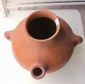 ベルベルリーフ陶器 水瓶 一点物
