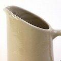 ピッチャー型花瓶 単色 クリーム 25SS一点物 @9200→7360円