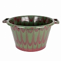 セネガルプラスチック両手桶 25L 2307