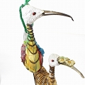 セネガル リサイクル鳥オブジェ ASSAN DEME  2羽 H70CM 02 一点もの