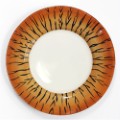 【SALE】NAAJ 動物柄ペイント 皿径24.5 トラ @5500→3000円