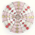【SALE】NAAJ ドットペイント デザート皿径19.5 ピンク @4800→2600円