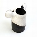 ムコノビエンタロ陶器 花瓶動物ヘッド パンダ 25SS一点物