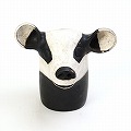 ムコノビエンタロ陶器 花瓶動物ヘッド パンダ 25SS一点物
