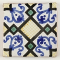 LA MAISON チュニジア手描きタイル 10x10 厚 27  BARBARINE
