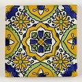 LA MAISON チュニジア手描きタイル 10x10 厚 33  SHAHRAZAD