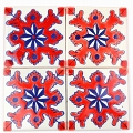 CARO チュニジア手描きタイル 薄10X10　64