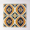 チュニジアプリントタイル10×20 SIDI SLIMENE