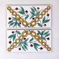 チュニジアプリントタイル10×20 SIDI BRAHIM