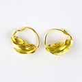 フラニ金ピアス 2CM